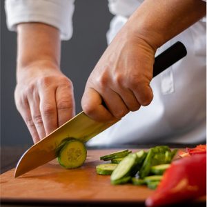 Cuchillo de acero inoxidable